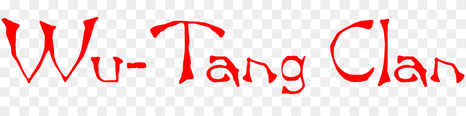 Wu Tang Clan Font Download, Text Free Transparent Png