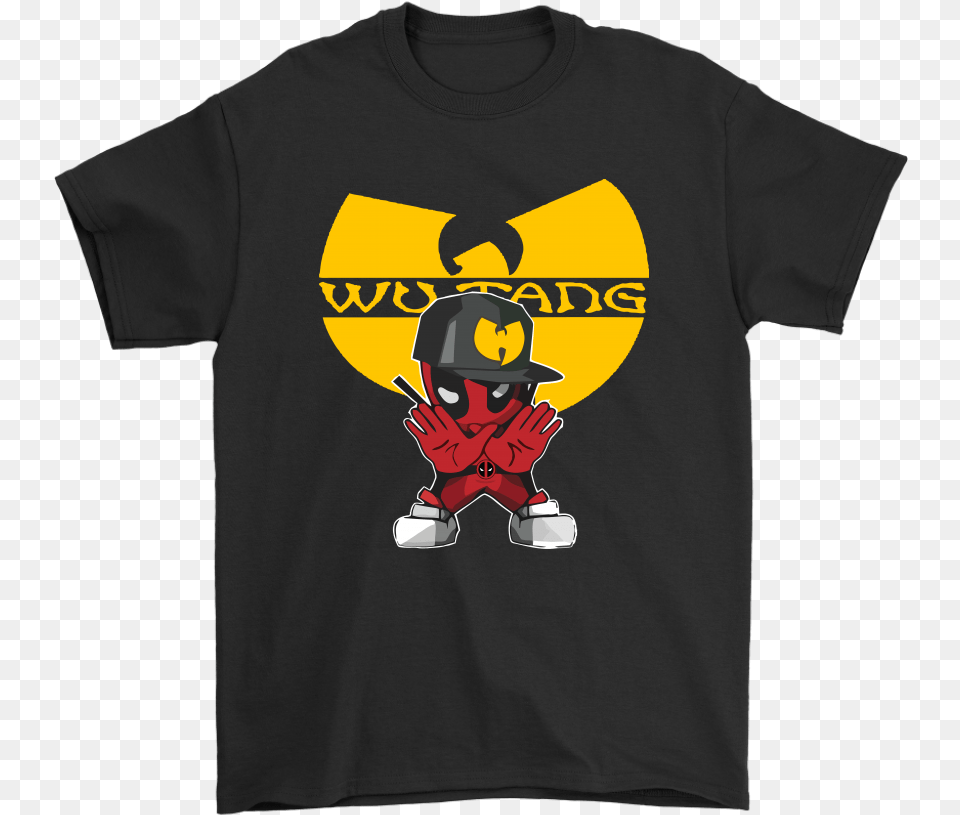 Wu Tang Clan Hip Hop Tiny Deadpool Shirts Wu Tang Clan, Clothing, T-shirt, Baby, Person Png Image