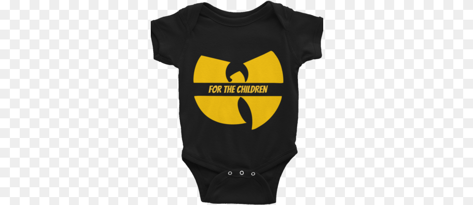 Wu Tang Is For The Children Baby Onesie Wu Tang Clan, Clothing, Logo, T-shirt, Shirt Free Transparent Png