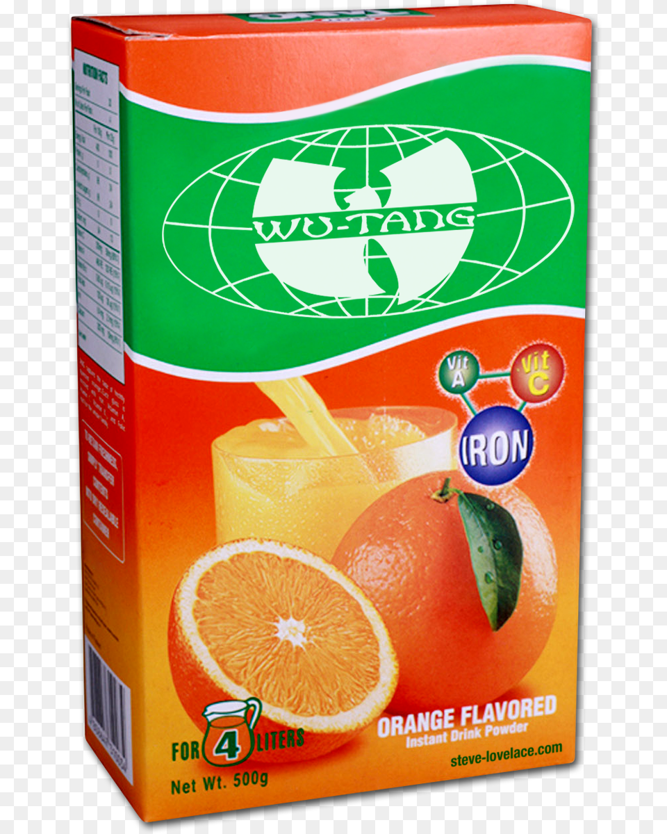 Wu Tang Orange Drink Wu Tang Clan Forever, Beverage, Juice, Food, Fruit Png Image
