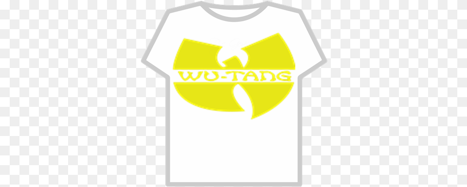 Wu Tang Tshirt Roblox Roblox T Shirt Musculos Com Armas, Clothing, T-shirt, Logo Png Image