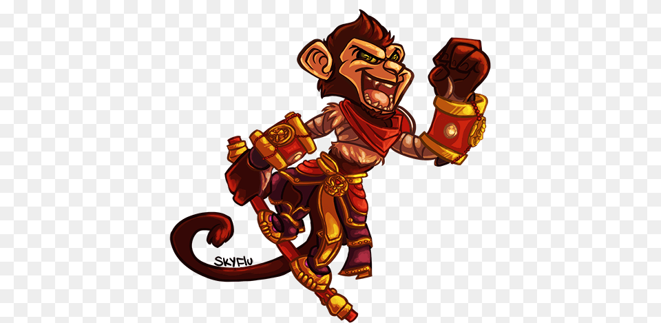 Wukong, Art, Baby, Person, Face Png