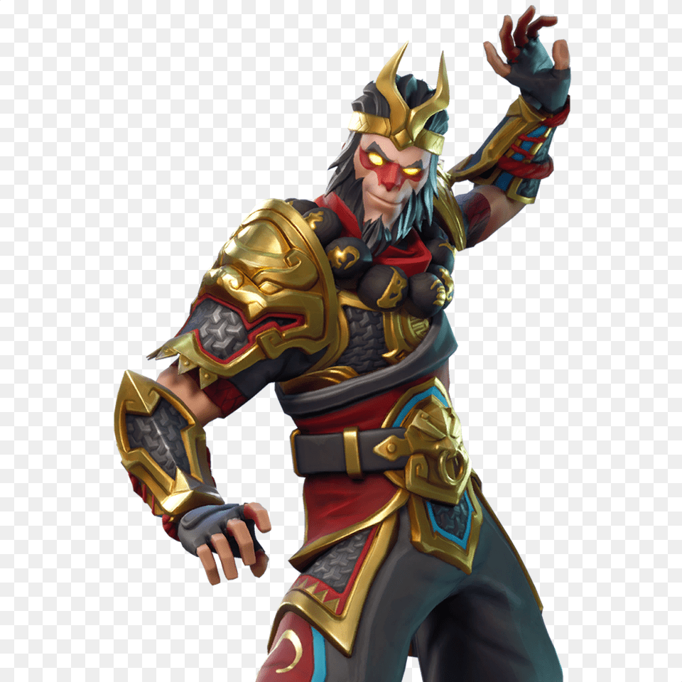 Wukong Fortnite, Person, Face, Head Free Png