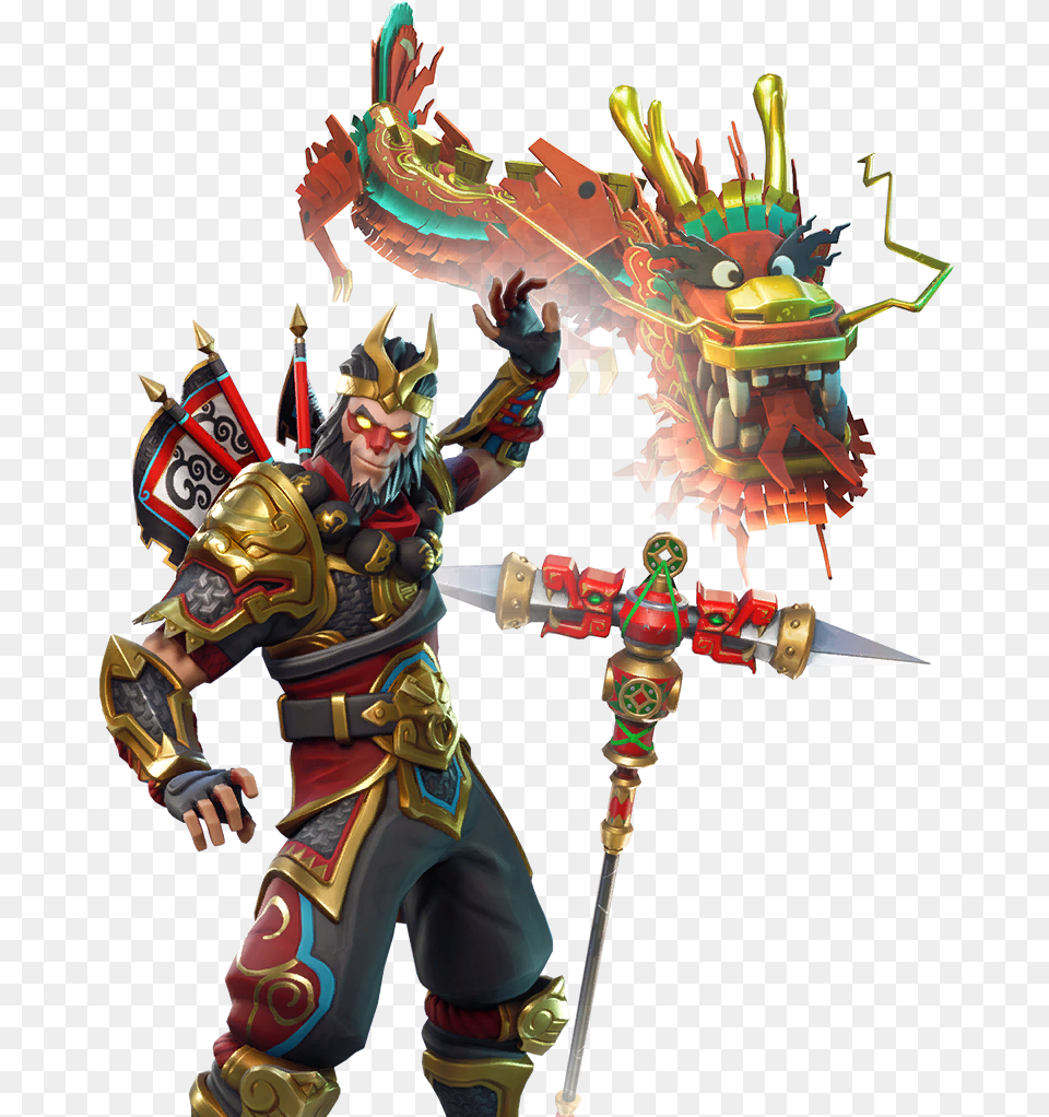 Wukong Fortnite, Baby, Person, Samurai, Face Free Png Download