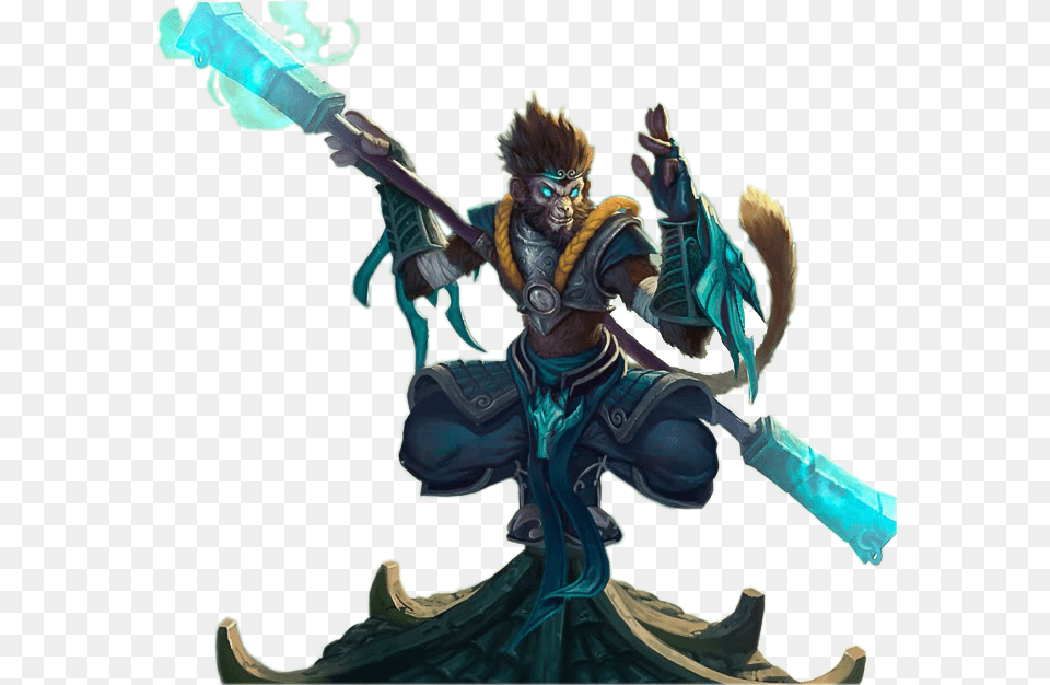 Wukong League Of Legends Build Clipart Jade Dragon Wukong, Adult, Bride, Female, Person Png