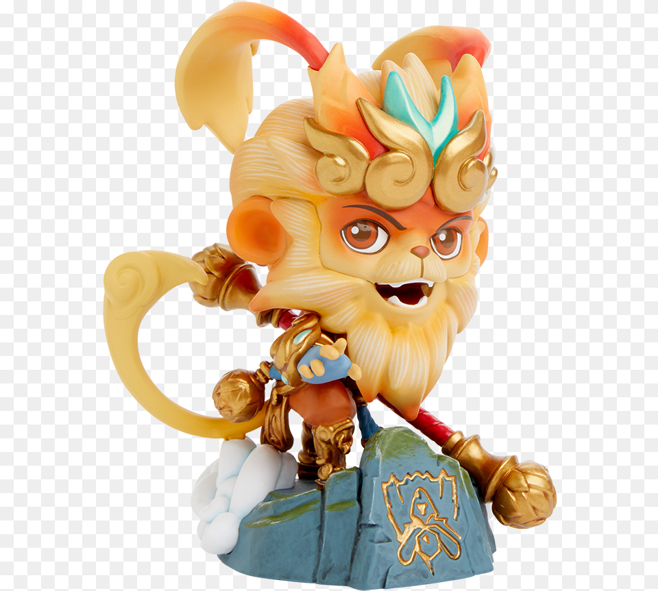 Wukong League Of Legends Figure, Figurine, Doll, Toy, Baby Free Png Download