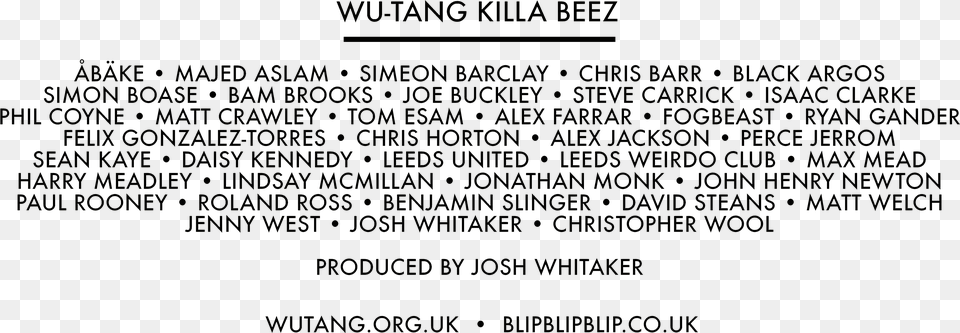 Wutangkillabeezlogo Wunames Document, Text Free Transparent Png