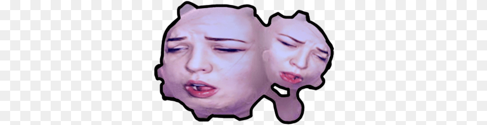 Wutface Kaceytron Illustration, Face, Head, Person, Baby Free Png Download