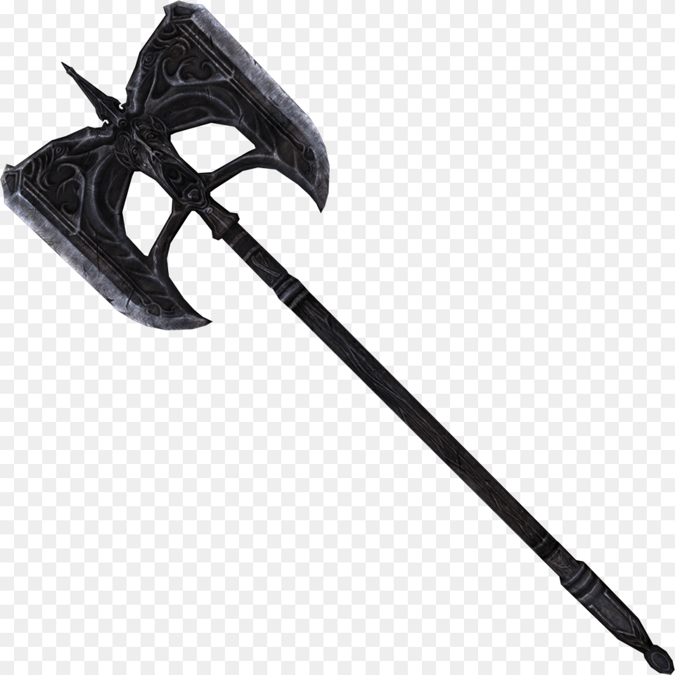 Wuuthrad Axe Skyrim, Weapon, Device, Tool, Blade Png