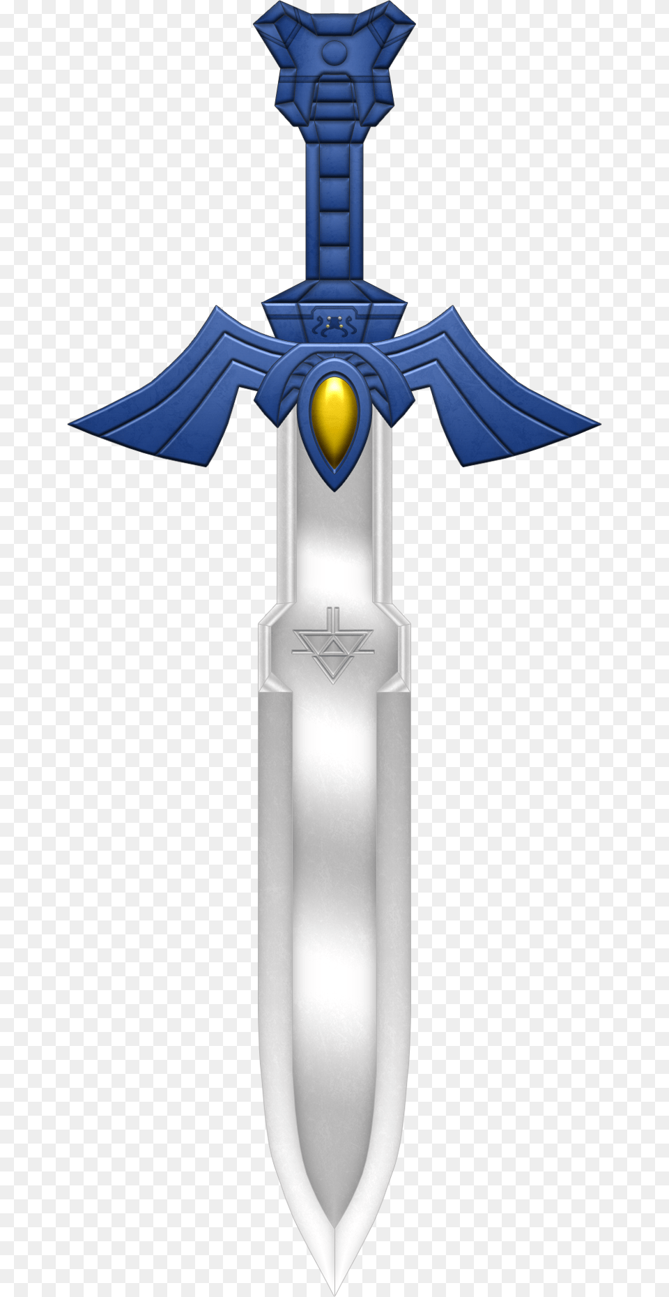 Ww Master Sword By Blueamnesiac Wind Waker Master Sword Drawing, Weapon, Blade, Cross, Dagger Free Transparent Png