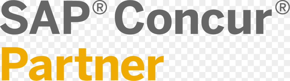 Ww Sap Concur Partner Logo Stacked Sap Concur Partner Logo, Text Free Png Download
