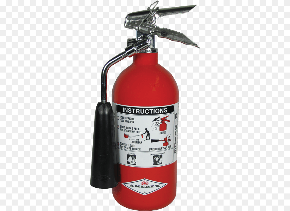 Wwall Hanger 25 Lb Co2 Fire Extinguisher, Cylinder, Person, Bottle, Shaker Free Transparent Png