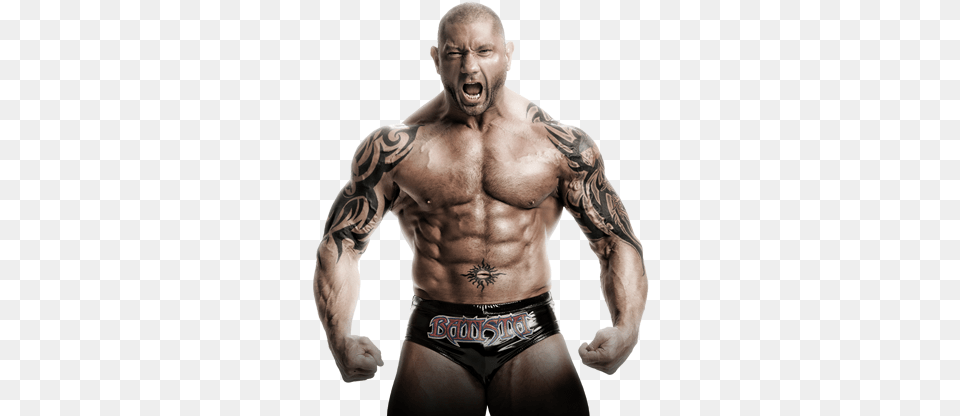 Wwe 12 Batista Dave Batista Body 2015, Person, Skin, Tattoo, Adult Png Image