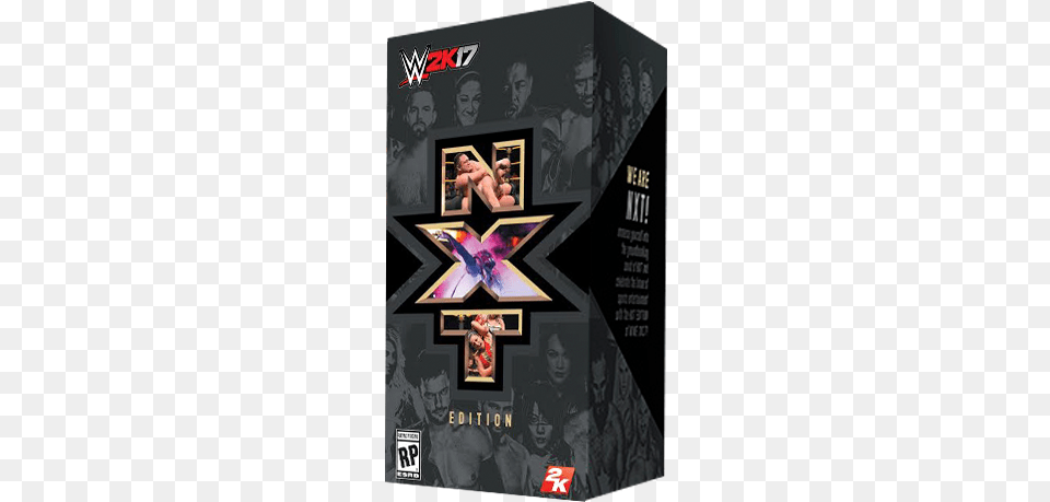 Wwe 2k17 Nxt Edition Groovesland Wwe 2k17 Ps 4 At Nxt Playstation, Advertisement, Poster, Adult, Person Free Png Download