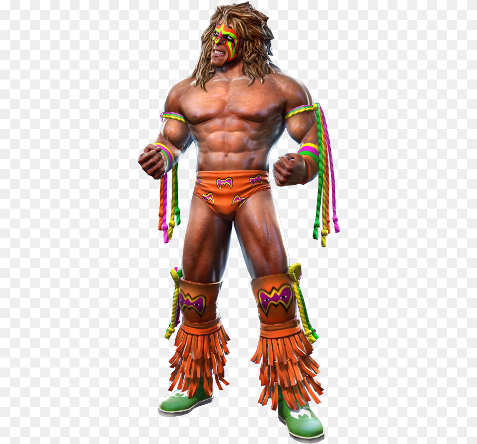 Wwe 2k19 Ultimate Warrior, Adult, Male, Man, Person Png