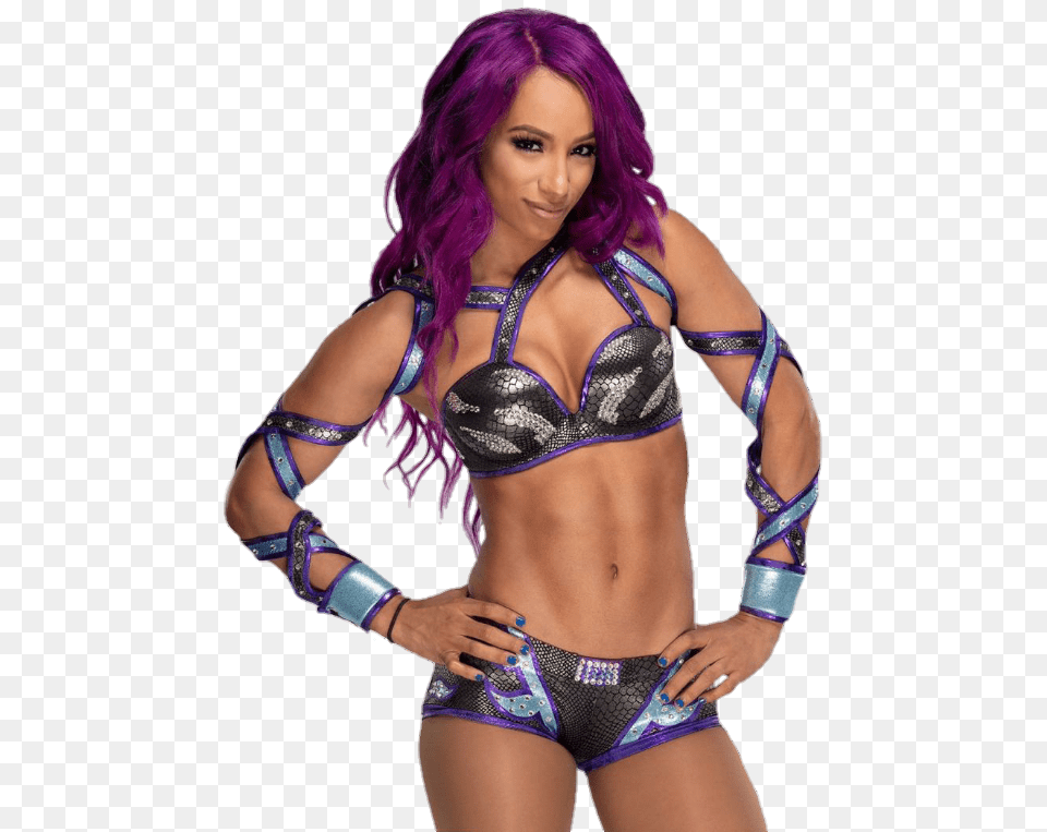 Wwe Abs Wwe Sasha Banks 2018, Adult, Underwear, Person, Woman Free Png Download