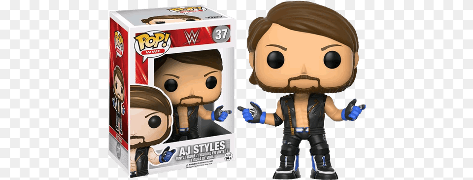 Wwe Aj Styles Funko Pop, Baby, Person, Clothing, Glove Free Png Download
