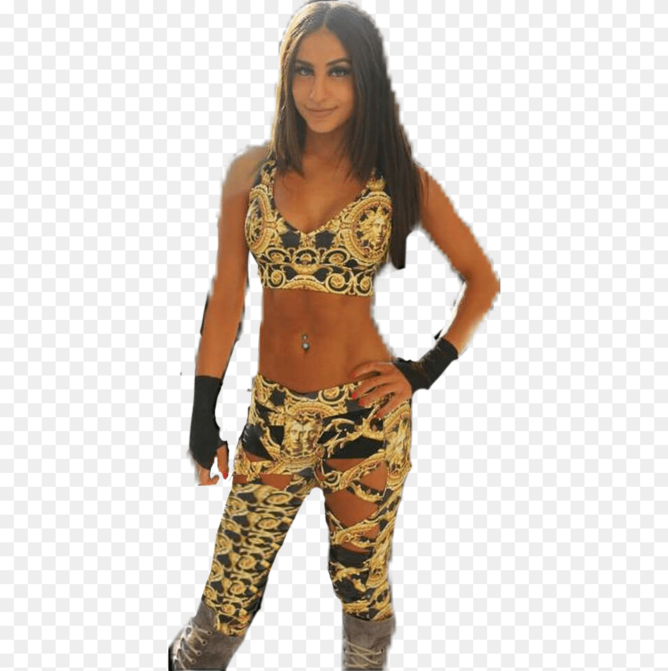 Wwe Aliyah Ring Gear, Blouse, Clothing, Adult, Female Free Transparent Png