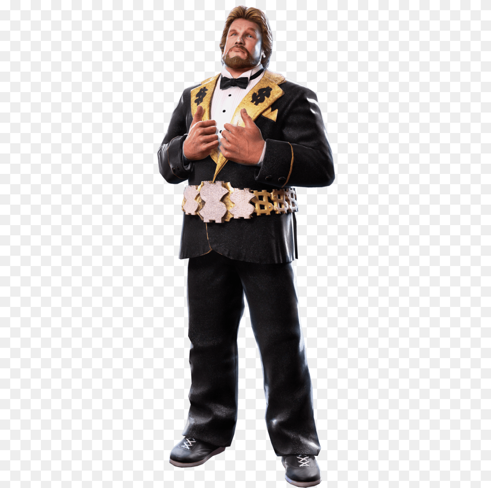Wwe All Stars Million Dollar Man, Person, Clothing, Costume, Male Free Transparent Png
