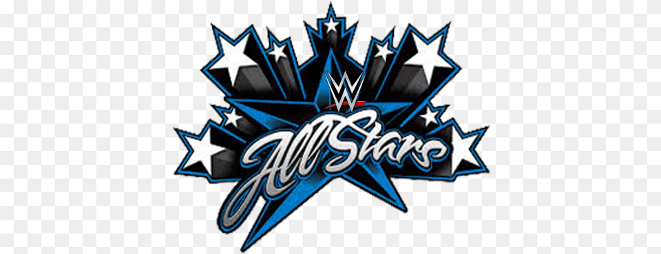 Wwe All Stars2017wwe Arena Custom Logo Custom Logos Logos De All Star, Symbol, Star Symbol, Dynamite, Emblem Free Png Download