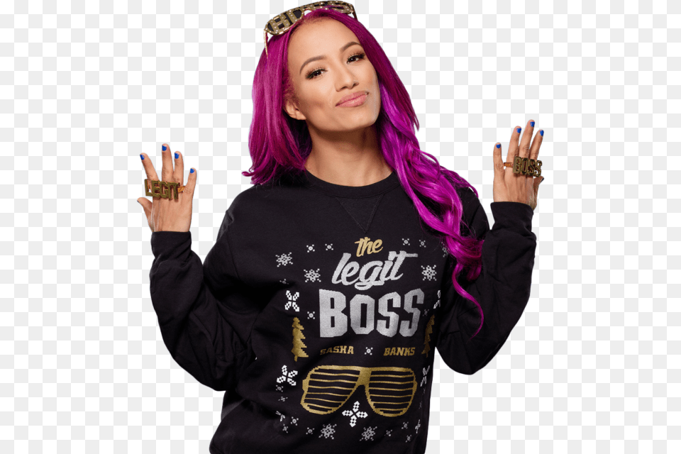 Wwe Authentic Seth Rollins Holiday Ugly Christmas Sweater, Adult, Person, Woman, Female Free Transparent Png