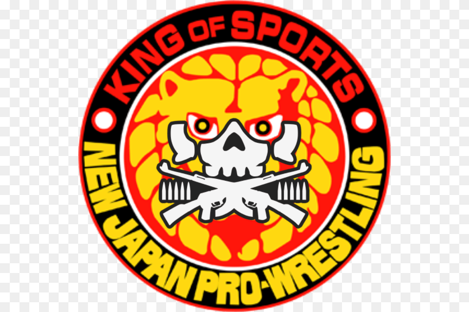 Wwe Bullet Clubfreetoedit New Japan Pro Wrestling, Emblem, Symbol, Logo, Sticker Free Png Download