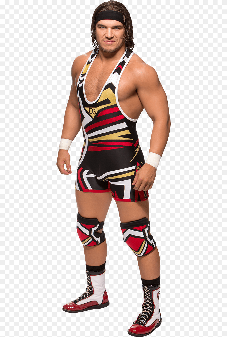 Wwe Chad Gable, Adult, Woman, Shoe, Person Free Transparent Png