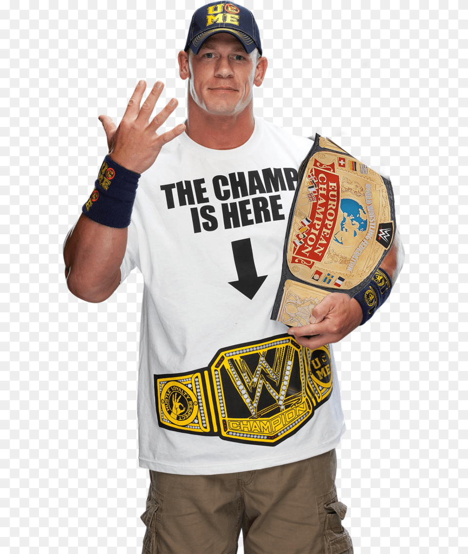Wwe Champion John Cena 2013, T-shirt, Baseball Cap, Cap, Clothing Png Image