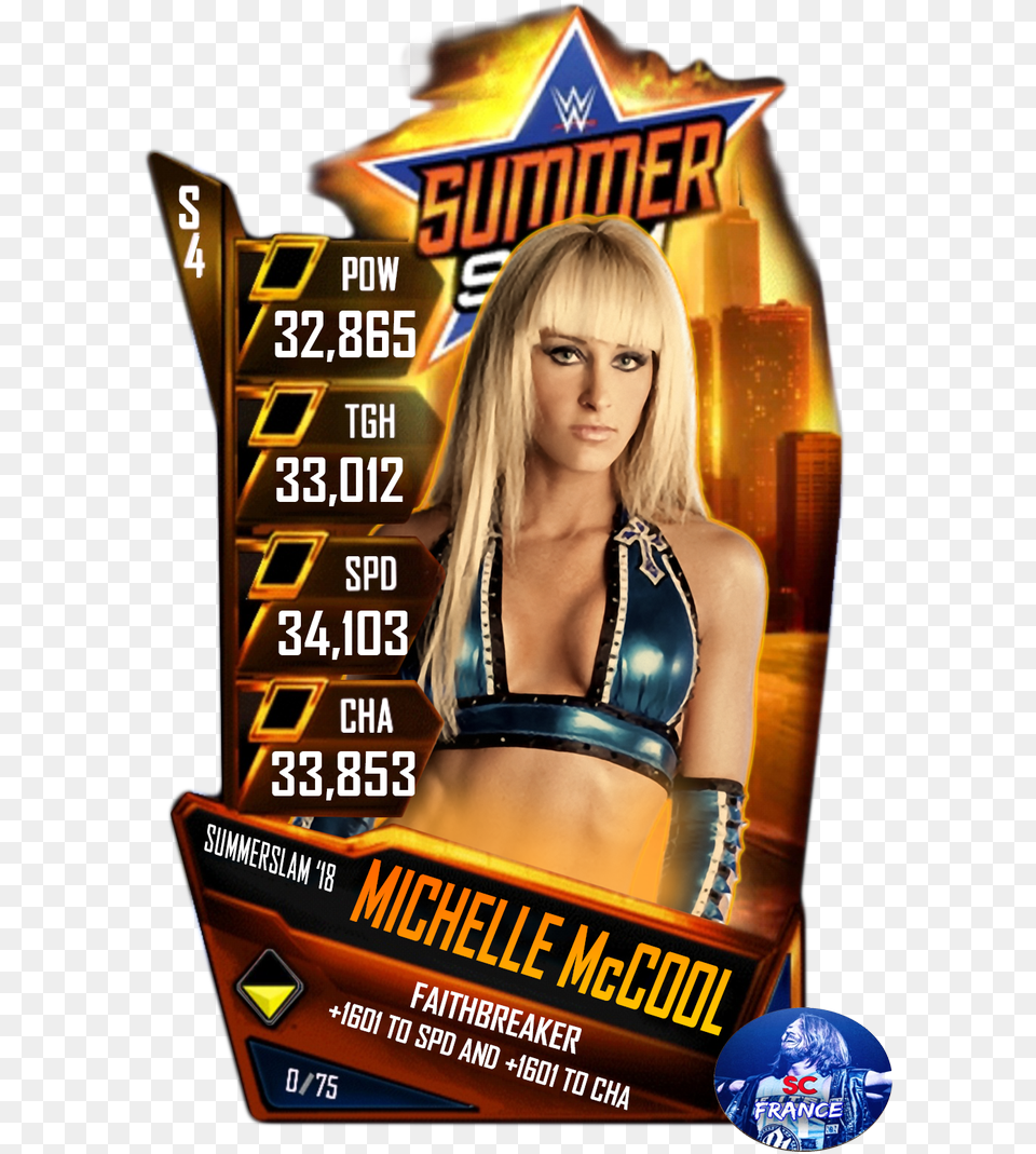 Wwe Charlotte, Advertisement, Poster, Adult, Person Png