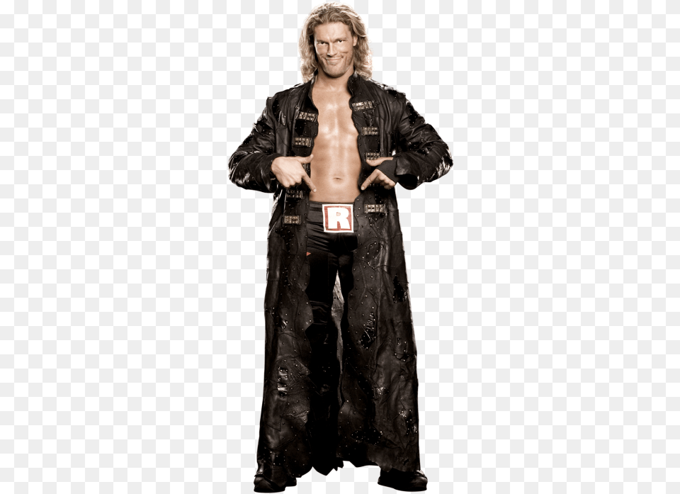 Wwe Christian Cage Edge Wwe, Clothing, Coat, Jacket, Adult Free Png Download