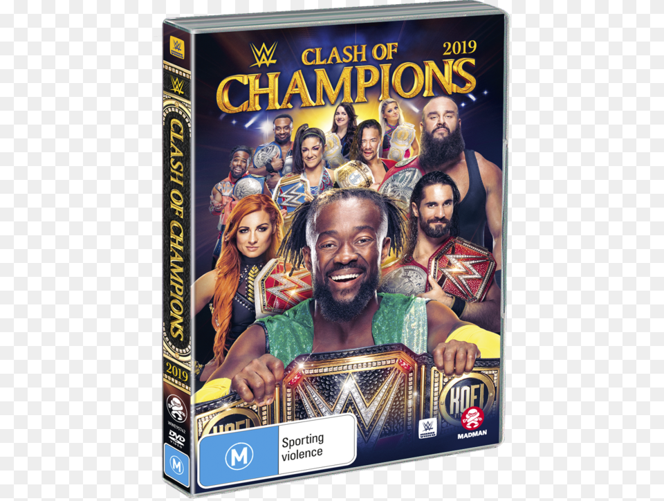 Wwe Clash Of Champions 2019 Dvd, Adult, Male, Man, Person Free Png Download