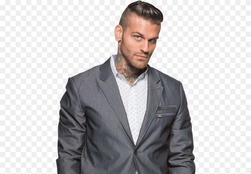 Wwe Corey Graves, Suit, Jacket, Formal Wear, Coat Png