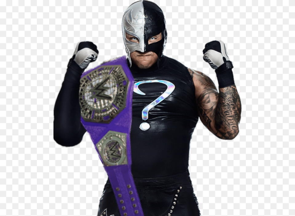 Wwe Cruiserweight Champion By Rey Mysterio Wwe Cruiserweight Championship, Adult, Person, Man, Male Free Png Download