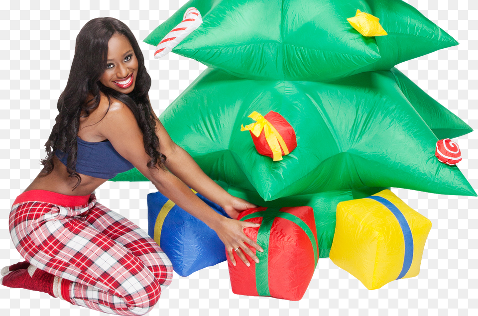 Wwe Diva Pajama Shoot, Inflatable, Person, Adult, Female Free Png