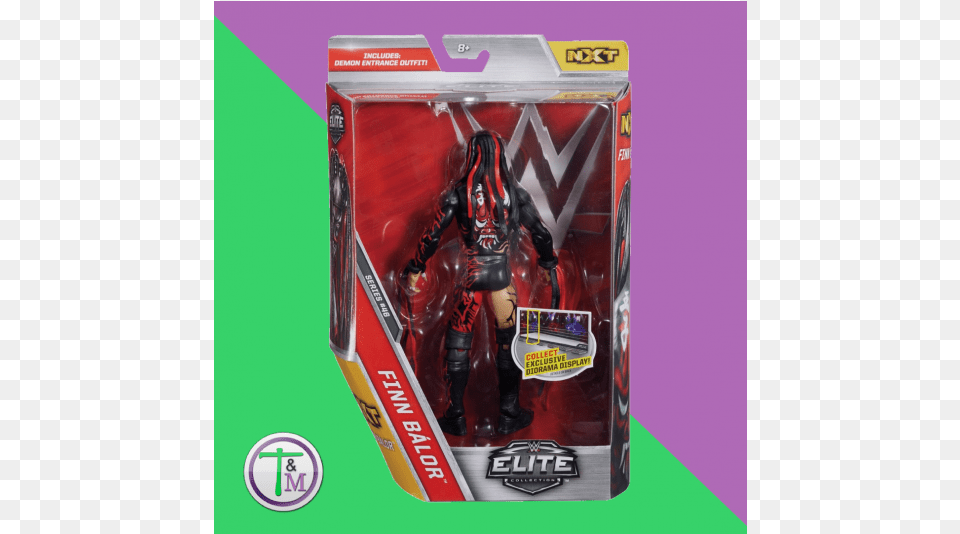 Wwe Elite Collection Finn Balor Action Figure, Figurine, Adult, Female, Person Free Png