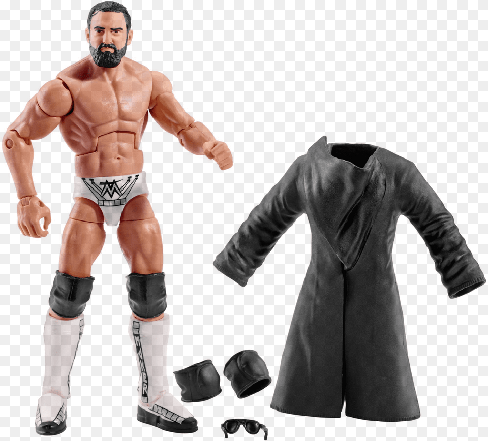 Wwe Elite Damien Sandow, Adult, Male, Man, Person Free Transparent Png