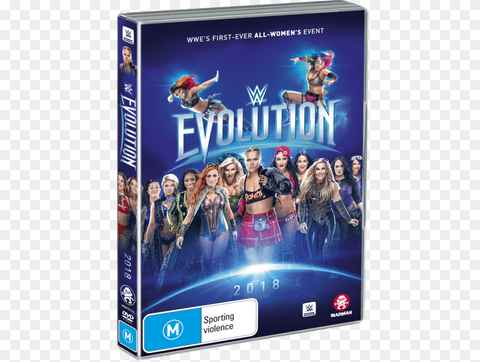 Wwe Evolution 2018 Poster, Adult, Female, Person, Woman Png