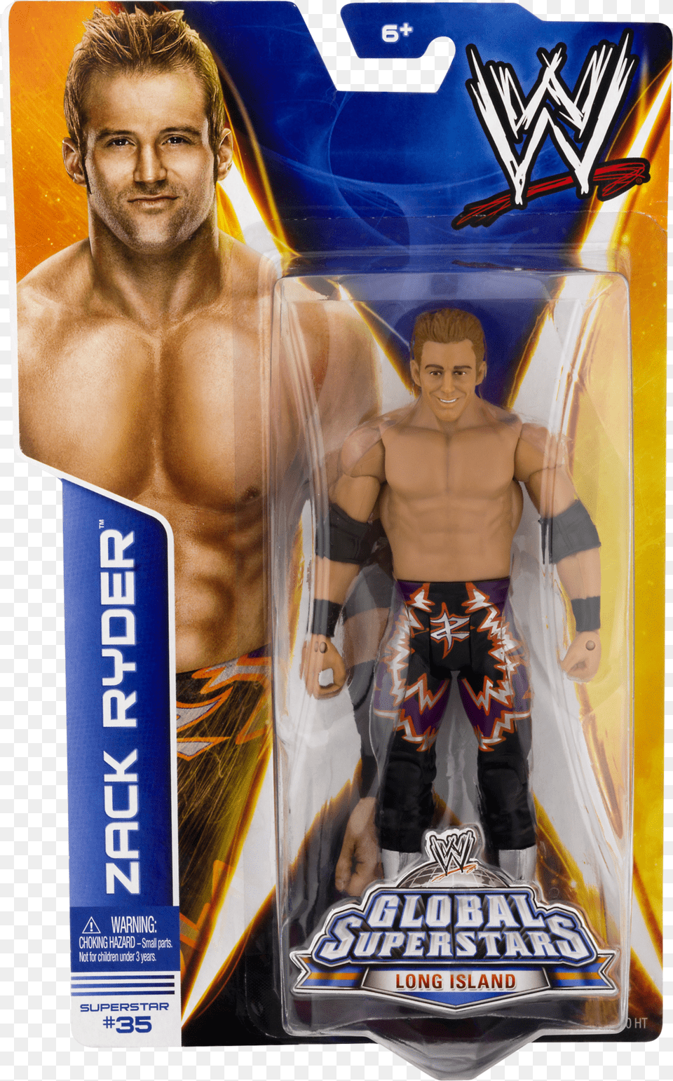 Wwe Figures Zack Ryder, Adult, Male, Man, Person Free Transparent Png
