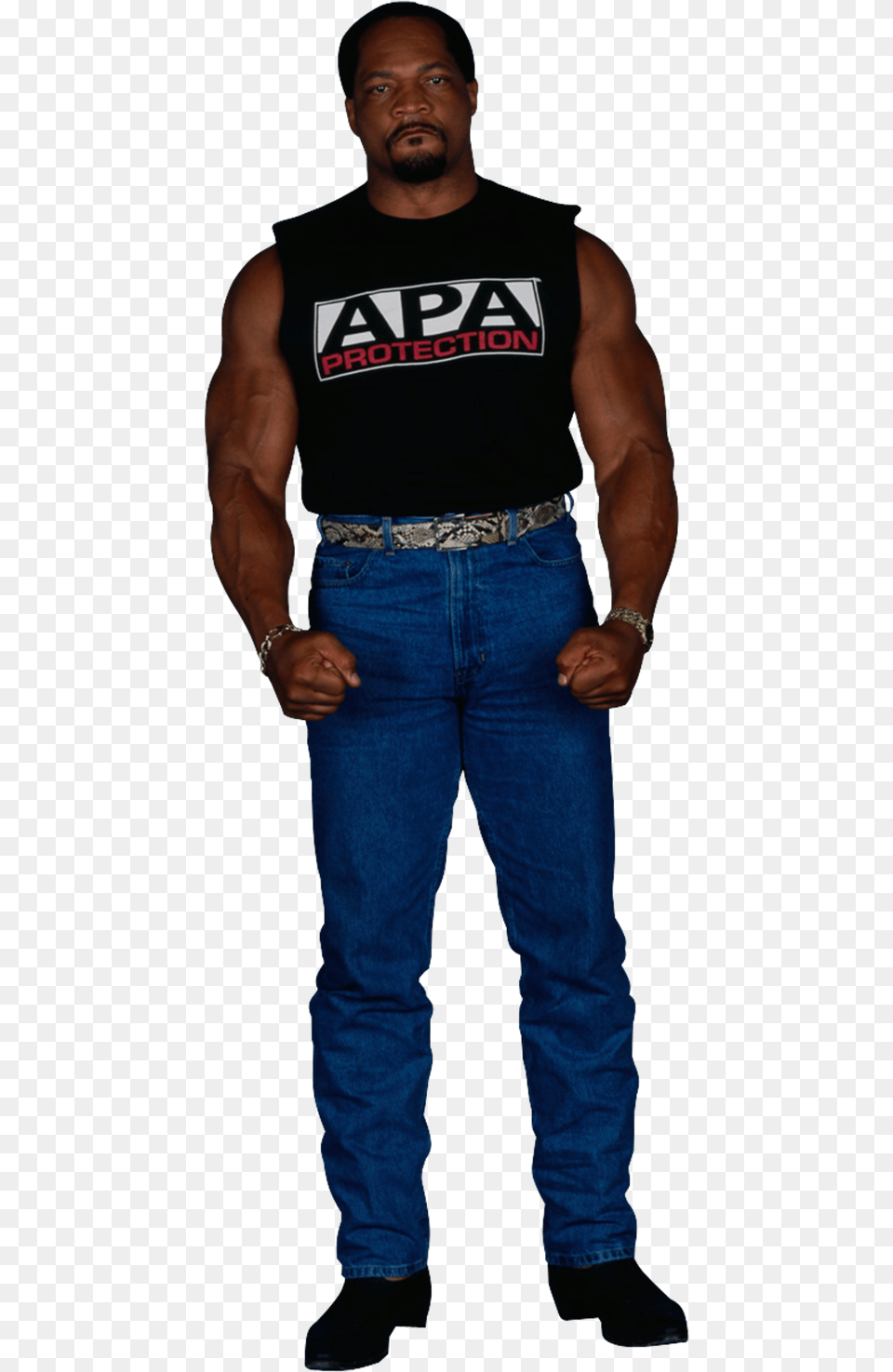 Wwe Hof Ron Simmons, Jeans, Pants, Clothing, Person Png