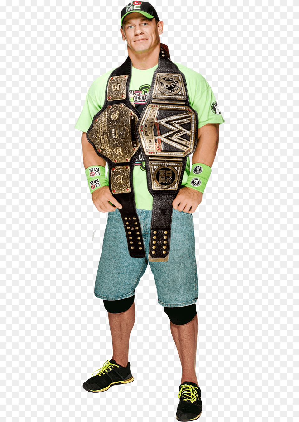 Wwe John Cena Champion, Accessories, Belt, Male, Shoe Free Transparent Png
