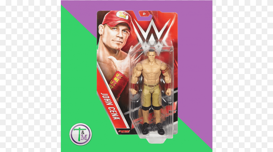 Wwe John Cena Series 59 Toy Wrestling Action Figure, Figurine, Adult, Person, Man Free Transparent Png