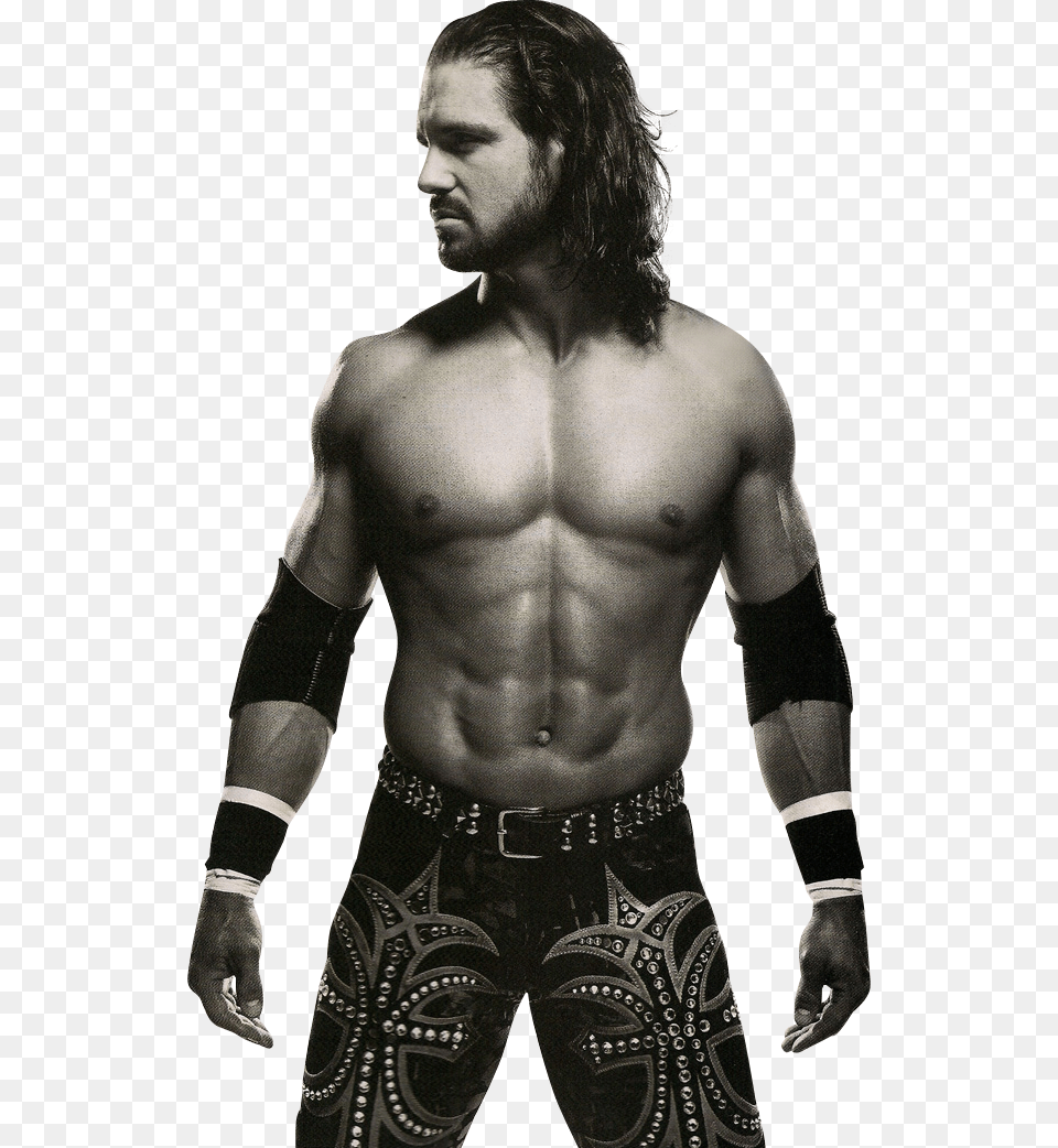Wwe John Morrison Abs, Person, Back, Body Part, Adult Free Png Download