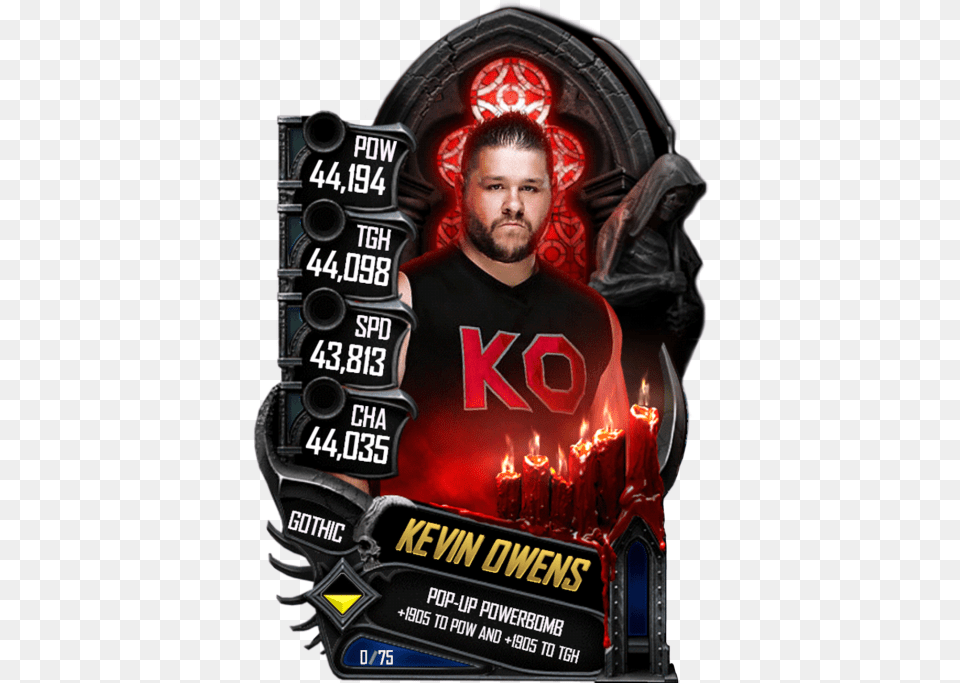 Wwe Kevin Owens, Advertisement, Poster, Adult, Male Png