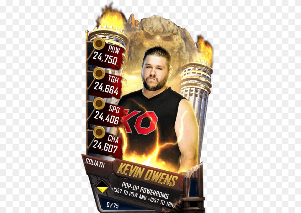 Wwe Kevin Owens, Light, Adult, Male, Man Png Image