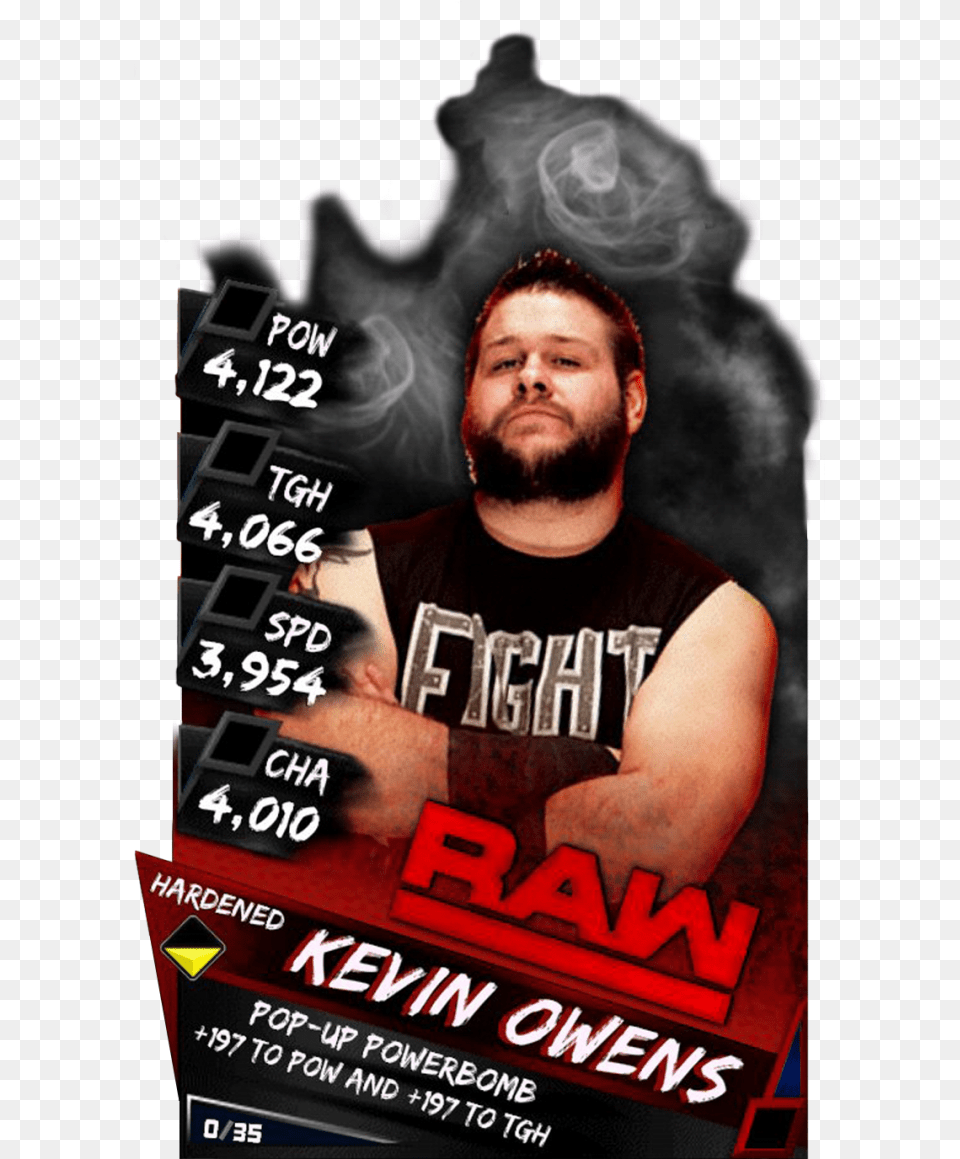 Wwe Kevin Owens, Adult, Advertisement, Male, Man Free Transparent Png