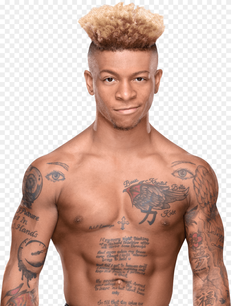 Wwe Lio Rush 2018, Back, Body Part, Person, Skin Free Png