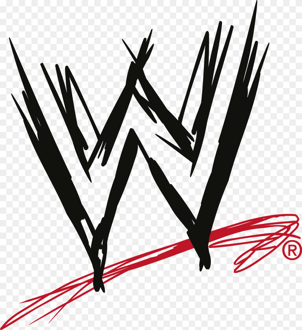 Wwe Logo Transparent World Wrestling Entertainment Logo, Cutlery, Fork, Stencil, Text Png Image