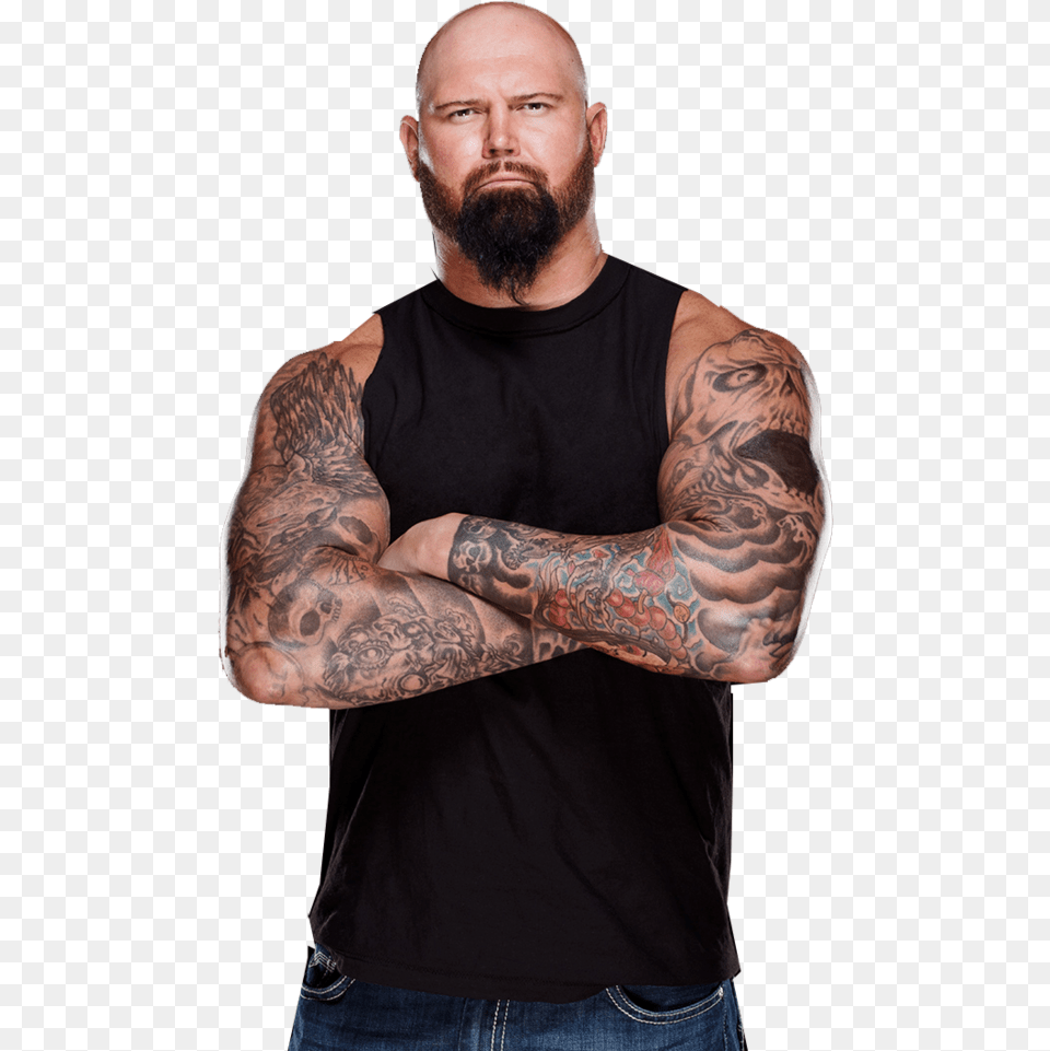 Wwe Luke Gallows Luke Gallows, Tattoo, Skin, Person, Man Free Transparent Png