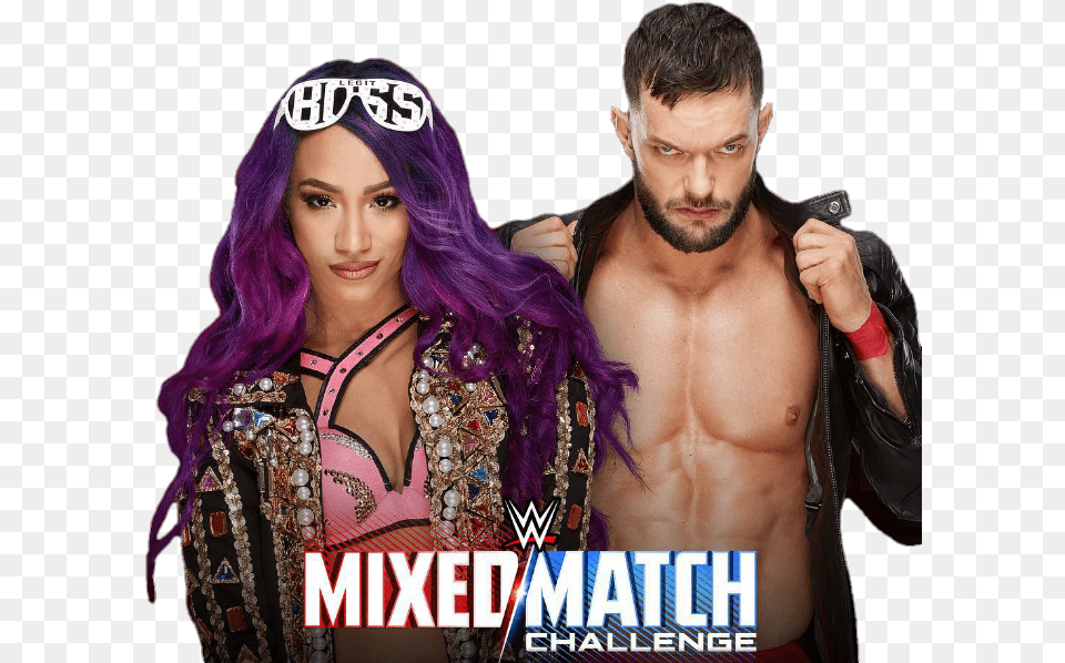 Wwe Mixed Match Challenge Facebook, Woman, Male, Person, Female Free Transparent Png