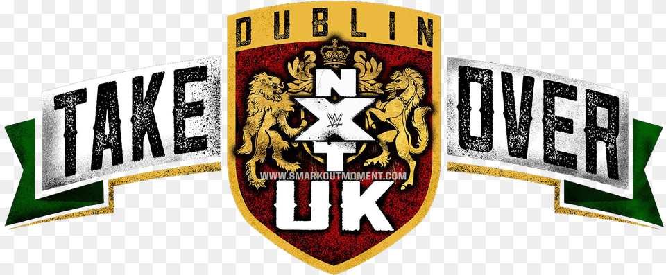 Wwe Nxt Uk Takeover Nxt Uk Takeover Blackpool Ii, Logo, Emblem, Symbol, Adult Free Png Download